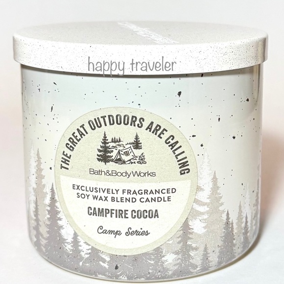 CAMPFIRE COCOA 3 Wick Candle - Picture 1 of 3